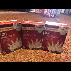 white christmas lights